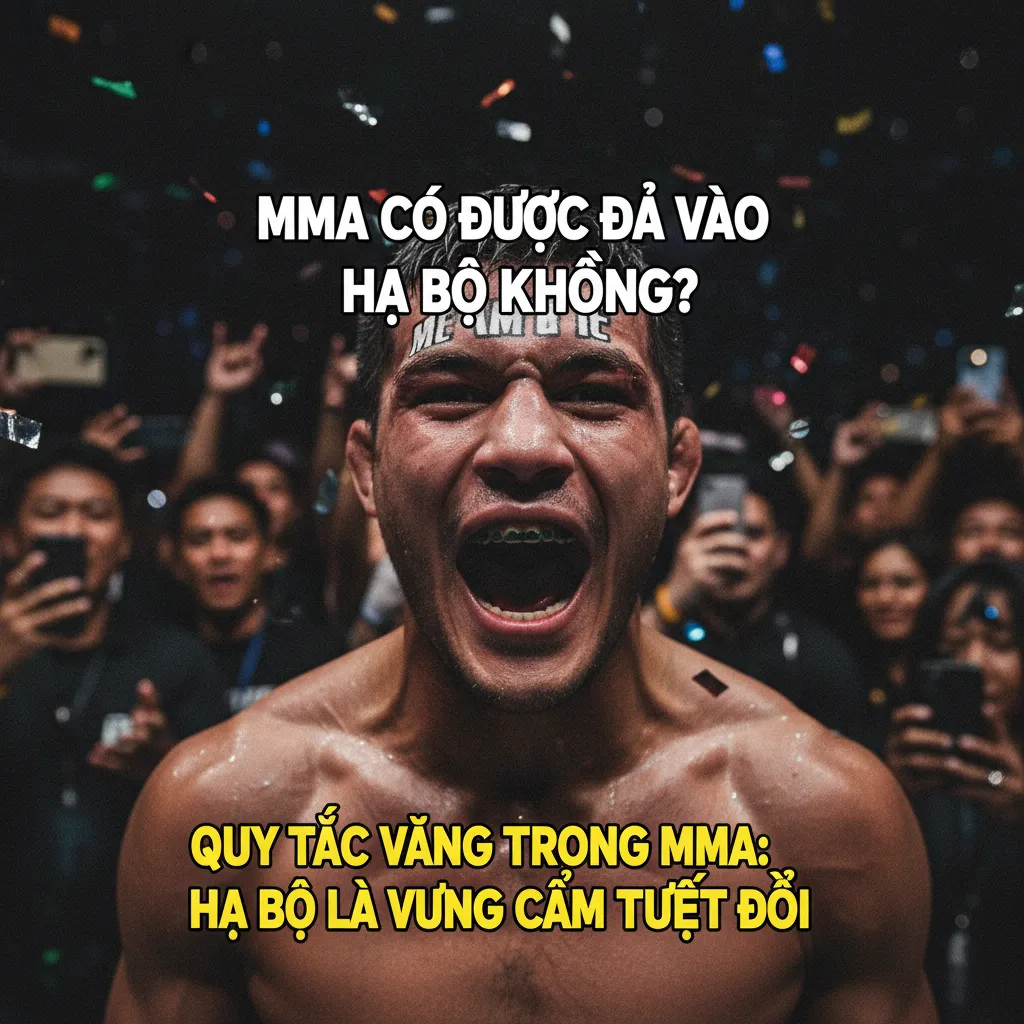 Trọng tài can thiệp khi có lỗi đá vào hạ bộ
