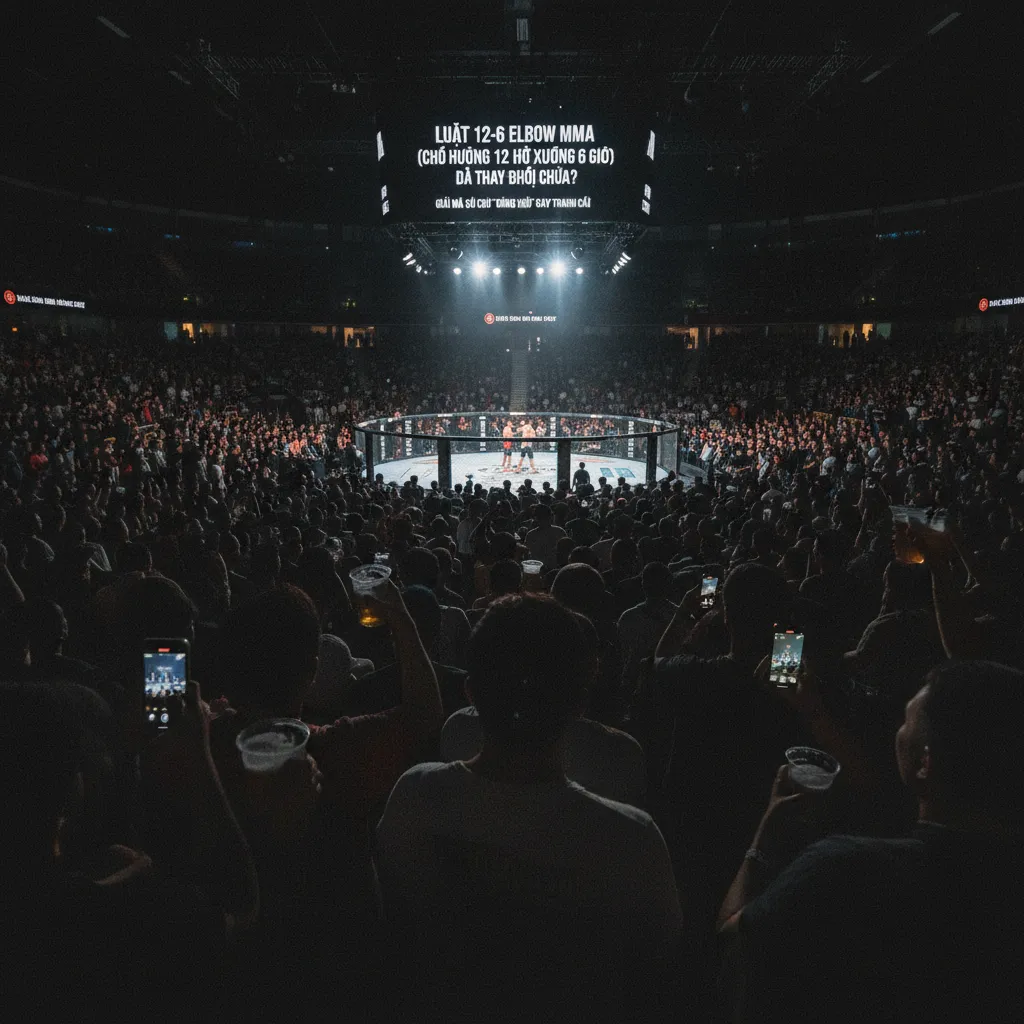 So sánh đòn chỏ 12-6 bị cấm và các đòn chỏ hợp lệ khác trong MMA