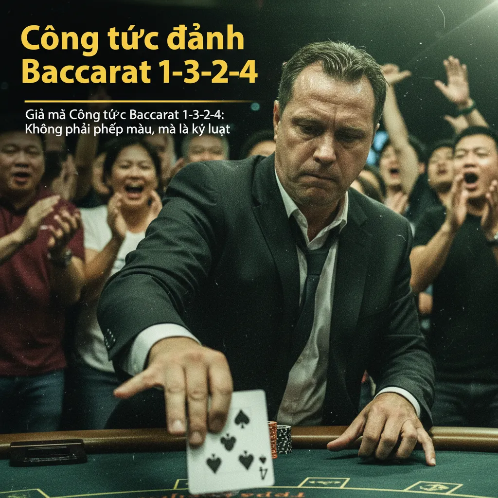 Giải mã Công thức Baccarat 1-3-2-4: Không phải phép màu, mà là kỷ luật