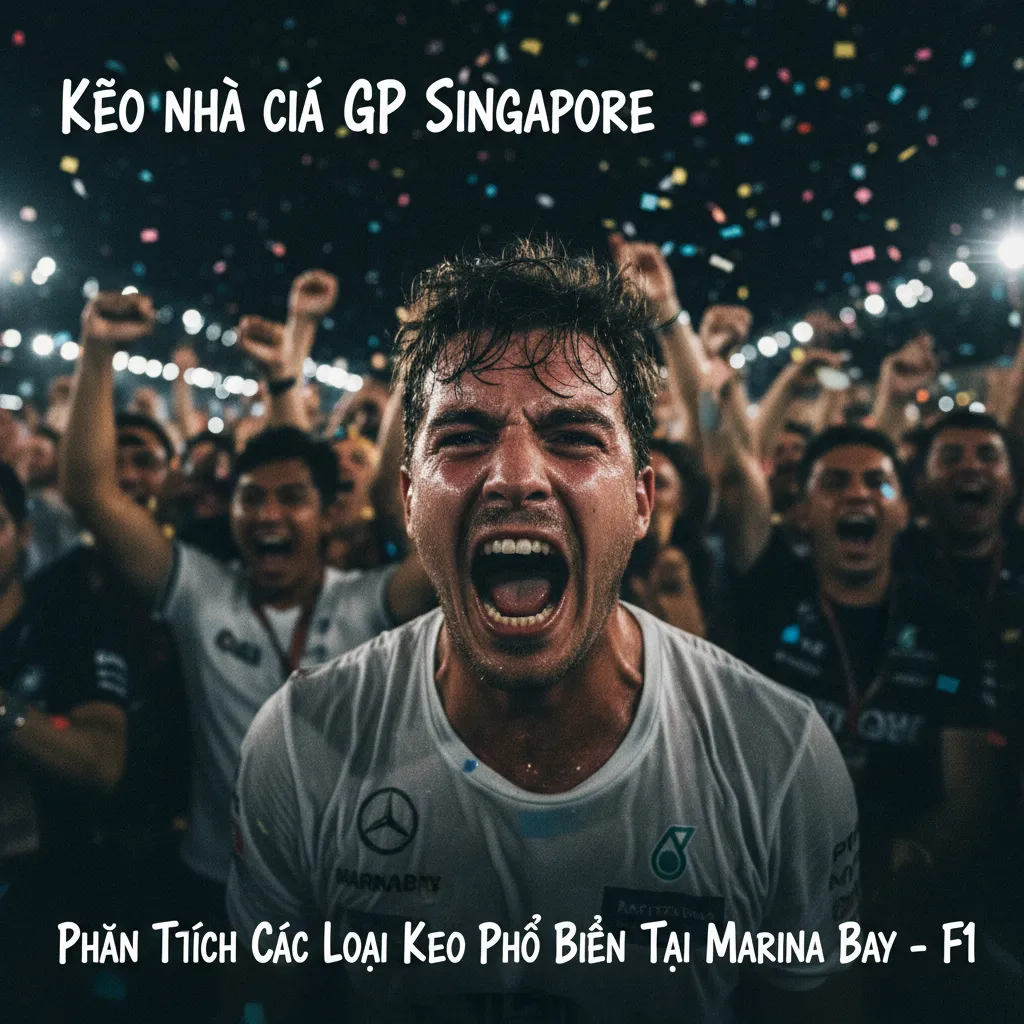 Một chiếc xe F1 đang thi đấu tại GP Singapore