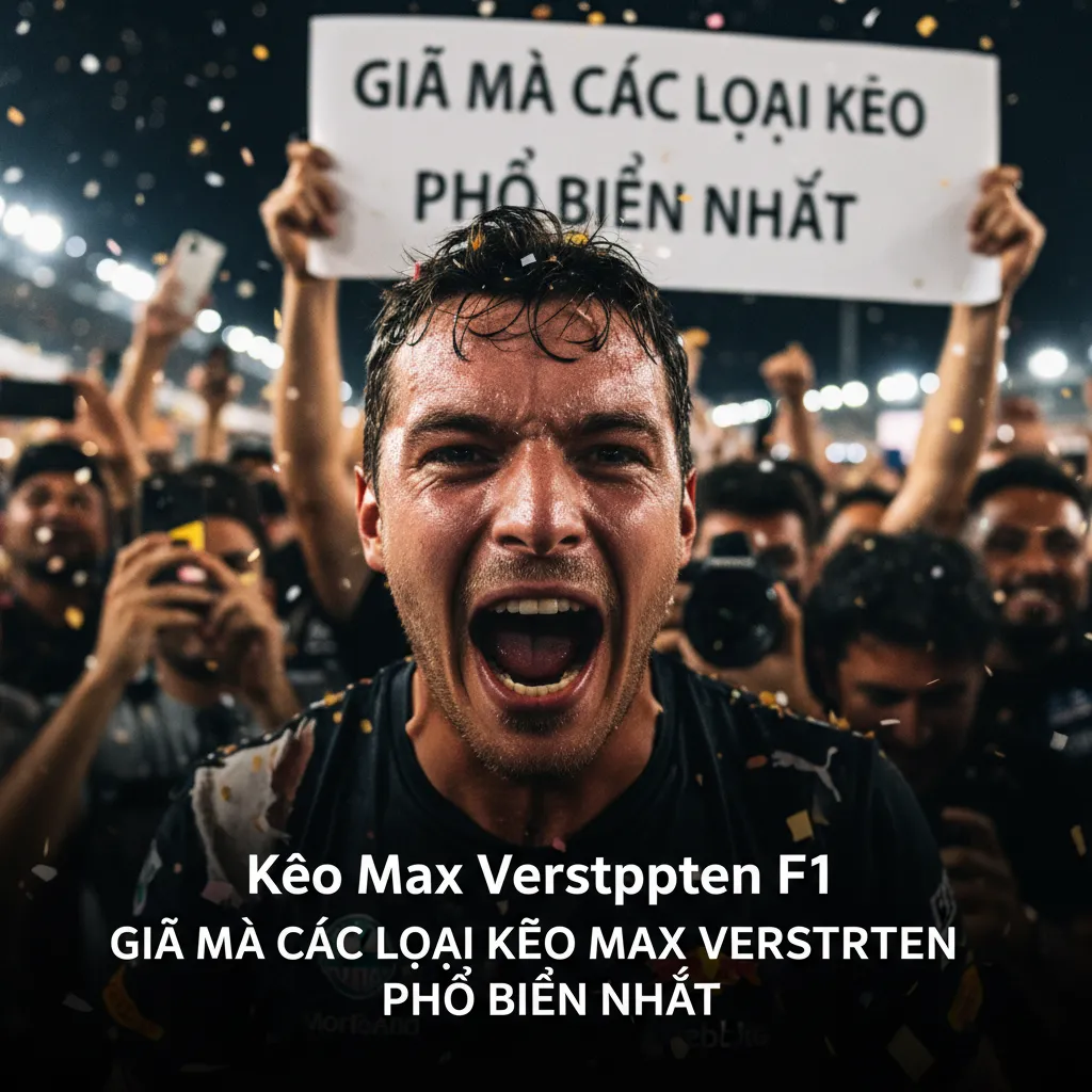 Giải Mã Các Loại Kèo Max Verstappen Phổ Biến Nhất